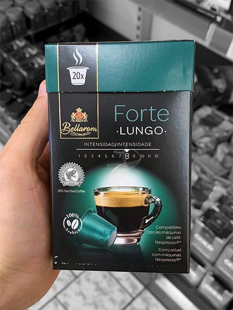 cápsulas Bellarom Forte Lungo