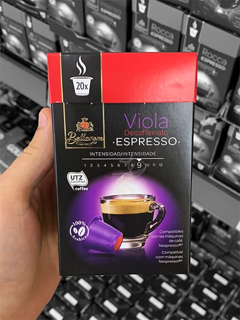 cápsulas Bellarom Viola Descafeinado