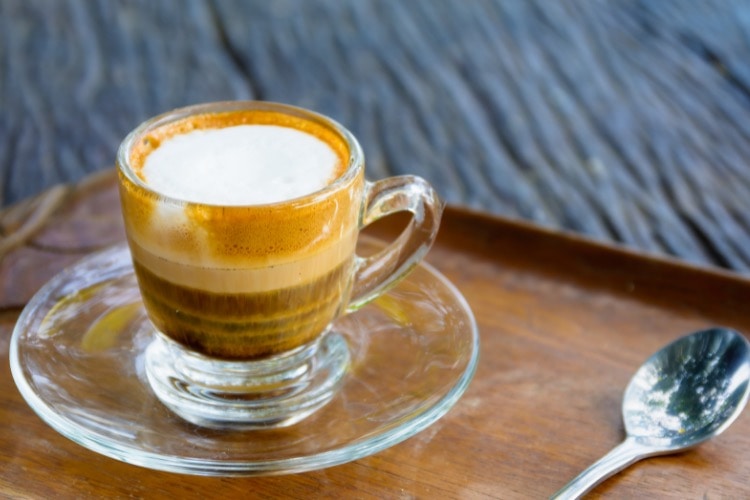 café cortado espresso macchiato