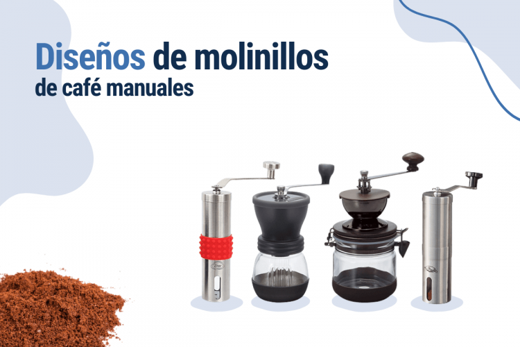 diseño de los molinillos de café manuales