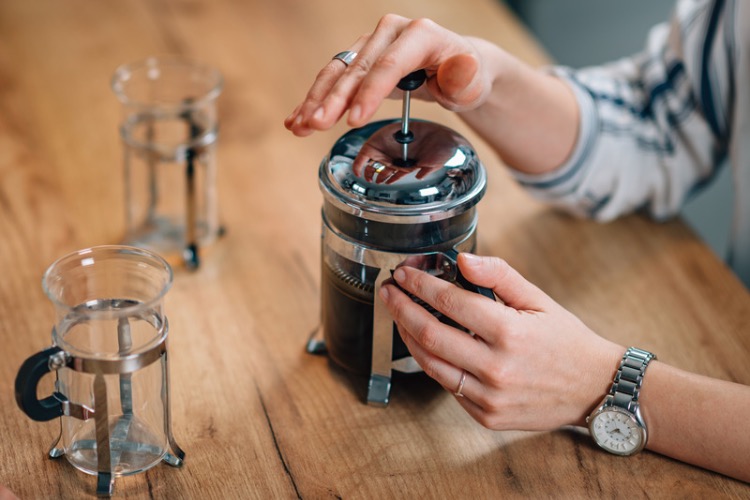 café por inmersión