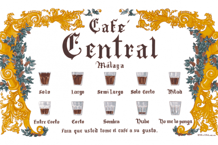 tipos de café en málaga