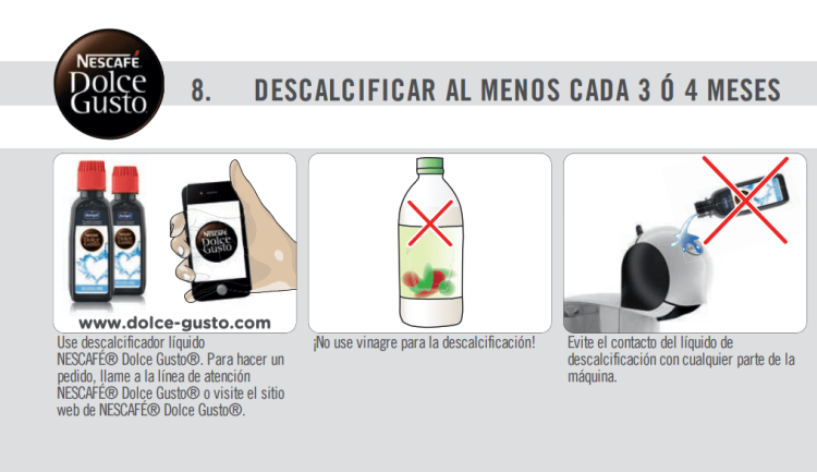 descalcificar cafetera express con vinagre