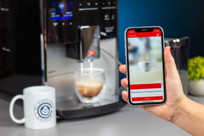 Control por bluetooth de la elaboración de un café con la Barista TS Smart