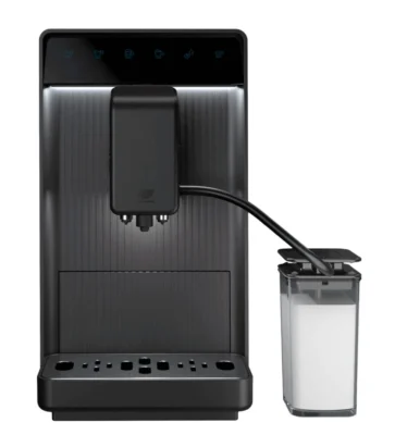 Cafetera Incapto Aura Milk negra