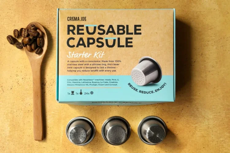 cápsulas nespresso reutilizables o recargables